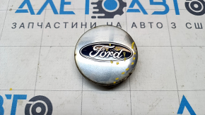 Central cap for Ford Explorer 11-19 65/61mm disk, chrome, chrome defect, bump