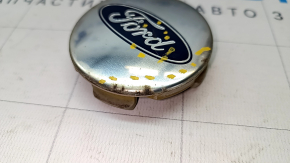 Central cap for Ford Explorer 11-19 65/61mm disk, chrome, chrome defect, bump