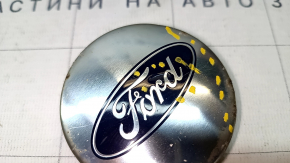 Central cap for Ford Explorer 11-19 65/61mm disk, chrome, chrome defect, bump