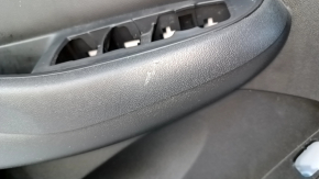 Door trim card front left Chevrolet Volt 16- black leather, scratches, abrasions