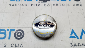Central cap for Ford Explorer 11-19 65/61mm disk, chrome, chrome defect, bump
