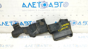 Right radiator deflector Lexus ES300h 13-15 pre-rest, broken, broken mount