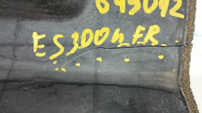 Right radiator deflector Lexus ES300h 13-15 pre-rest, broken, broken mount
