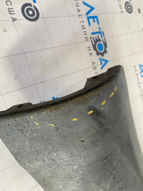 Left threshold Tesla Model S 12-20 type 2, structure, worn, scratches