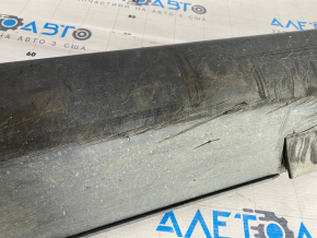 Tesla Model S 12-20 right threshold type 2, scratch structure, worn