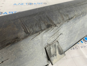 Tesla Model S 12-20 right threshold type 2, scratch structure, worn
