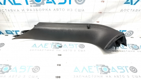 Right trunk door trim VW Tiguan 09-17 black, worn