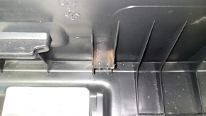 VW Tiguan 09-17 black trunk door trim, scratches, broken mount