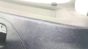 VW Tiguan 09-17 black trunk door trim, scratches, broken mount
