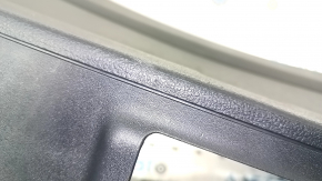 VW Tiguan 09-17 black trunk door trim, scratches, broken mount