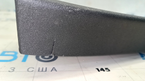 Upper trunk door trim VW Tiguan 09-17 black, scratches, pressed