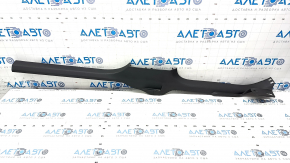 Door sill trim inner right VW Passat b8 16-19 USA black, scratches, broken mount
