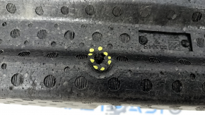 VW Passat b8 16-19 USA front bumper absorber dented, cracked