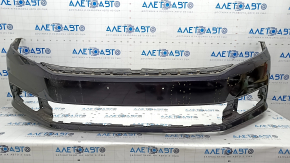 Bare front bumper VW Passat b8 16-19 USA black LC9X, dented, scratches, broken mount