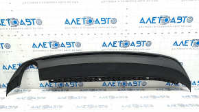 Rear bumper lip VW Passat b8 16-19 USA structure, rubbed