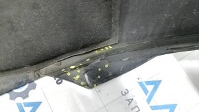 Bare rear bumper VW Passat b8 16-19 USA black, broken mount, scratches, crack