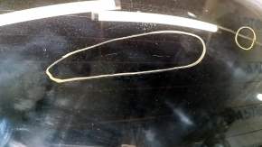 Naked tailgate with glass Ford Explorer 16-19 black G1, bumps, scratches on glass