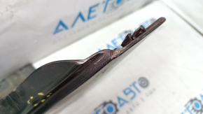 Left threshold Chevrolet Volt 16 - black with graphite, dented, rubbed, fastener torn off
