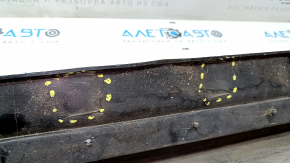 Left threshold Chevrolet Volt 16 - black with graphite, dented, rubbed, fastener torn off