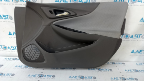 Door trim card front right Chevrolet Malibu 16- gray cloth, scratches, abrasions, for dry cleaning, broken fastener