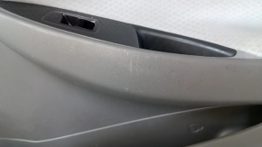 Door trim card front right Chevrolet Malibu 16- gray cloth, scratches, abrasions, for dry cleaning, broken fastener