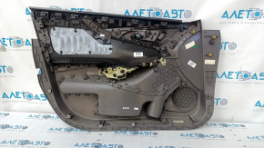 Door trim card front right Chevrolet Malibu 16- gray cloth, scratches, abrasions, for dry cleaning, broken fastener
