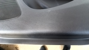 Door trim card front right Chevrolet Volt 11-15 black, with gray insert, scratch, dent, scuff