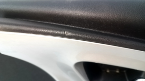 Door trim card front right Chevrolet Volt 11-15 black, with gray insert, scratch, dent, scuff