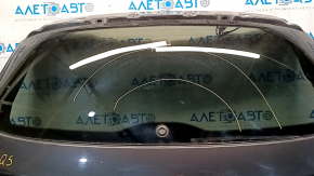 Bare trunk door with glass Audi Q5 8R 09-17 graphite LZ7L scratches on glass