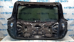 Bare trunk door with glass Audi Q5 8R 09-17 graphite LZ7L scratches on glass