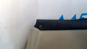 Door trim card front right Toyota Prius V 12-17 cloth, beige, scratches, needs cleaning, scuffing
