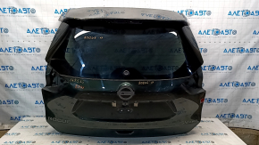 Naked tailgate with glass Nissan Rogue 14-20 green DAL, pressed