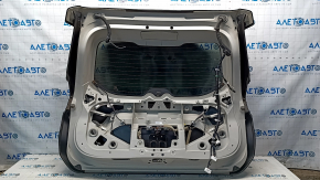 Naked tailgate with glass Nissan Rogue 14-20 green DAL, pressed