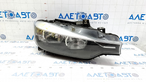 Headlight front right bare BMW 3 F30 12-15 halogen, sand, cobweb, scratches