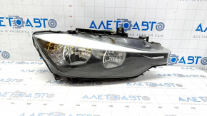 Headlight front right bare BMW 3 F30 12-15 halogen, sand, cobweb, scratches