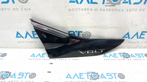 Right wing molding Chevrolet Volt 16 - black gloss + chrome, scratches