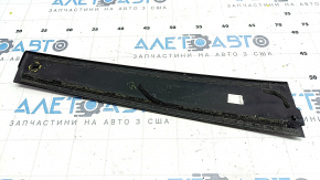 Door trim side front right Toyota Highlander 14-19 black gloss, scratches, broken fastening