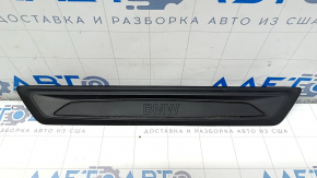 Door sill trim front left outer BMW 3 F30 12-18 black, scratches