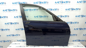 Door assembly front right BMW 3 F30 12-18 blue A89, keyless, dents