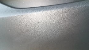 Door trim card front right Chevrolet Camaro 16- black, armrest leather, scratches, abrasions, bump