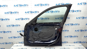Door assembly front right BMW 3 F30 12-18 blue A89, keyless, dents