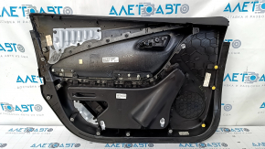 Door trim card front right Chevrolet Volt 11-15 black, with gray insert, BOSE, scratches, abrasions