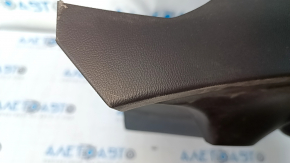 Door trim card front right Chevrolet Volt 16 - black, with black insert leather, scratches, abrasions