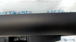 Door trim card front right Chevrolet Cruze 11-15, black, with gray insert, leather armrest, scratches