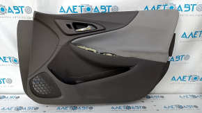 Door trim card front right Chevrolet Malibu 16- gray cloth, scratches, abrasions, for dry cleaning