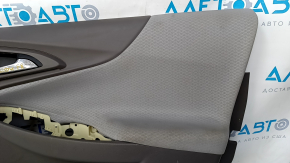 Door trim card front right Chevrolet Malibu 16- gray cloth, scratches, abrasions, for dry cleaning