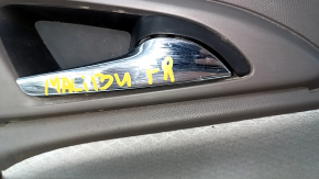 Door trim card front right Chevrolet Malibu 16- gray cloth, scratches, abrasions, for dry cleaning