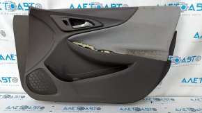Door trim card front right Chevrolet Malibu 16- gray cloth, scratches, abrasions, for dry cleaning