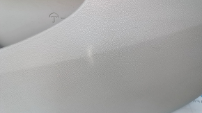 Door trim card front right Chevrolet Volt 11-15 light gray, with gray insert velour, bump, scratches, whitened plastic