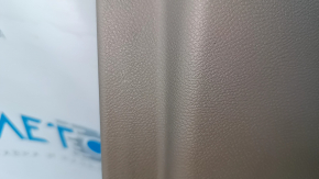 Door trim card front right Chevrolet Volt 11-15 light gray, with gray insert velour, bump, scratches, whitened plastic